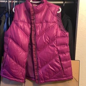 Pink goose down cabelas vest